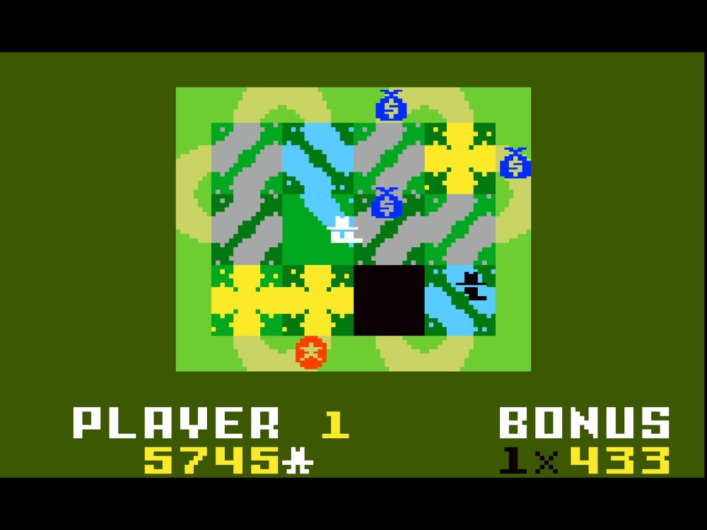 Gameplay of Happy Trails for Intellivision